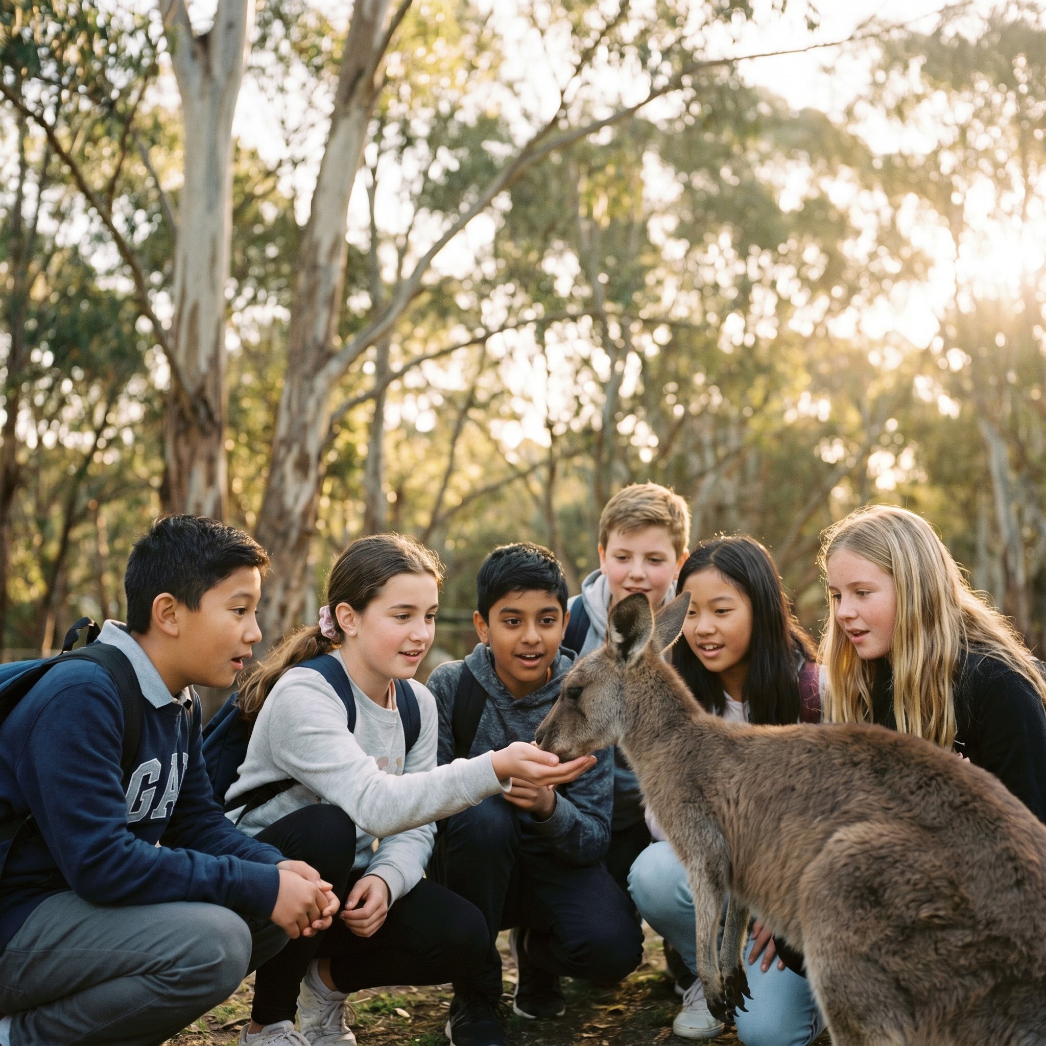 Australian kangaroo in the wild