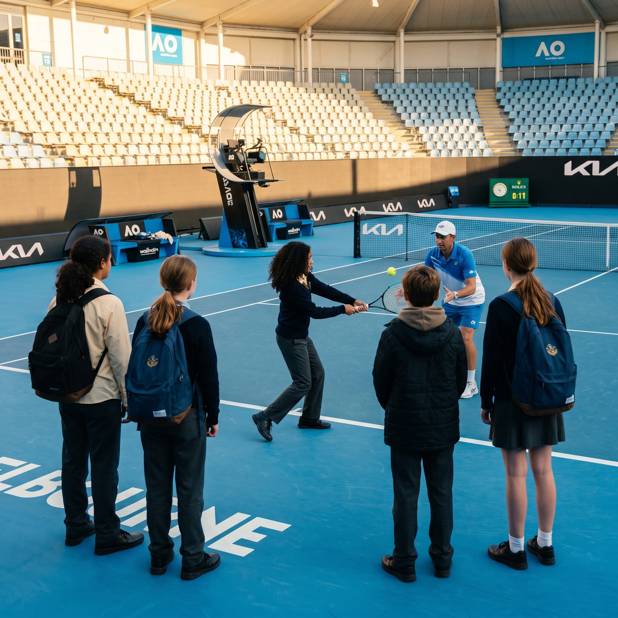 Tennis and stadium experience